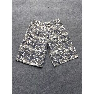 Diner Camo Shorts Cargo Size 16 Baggy Duck Camo